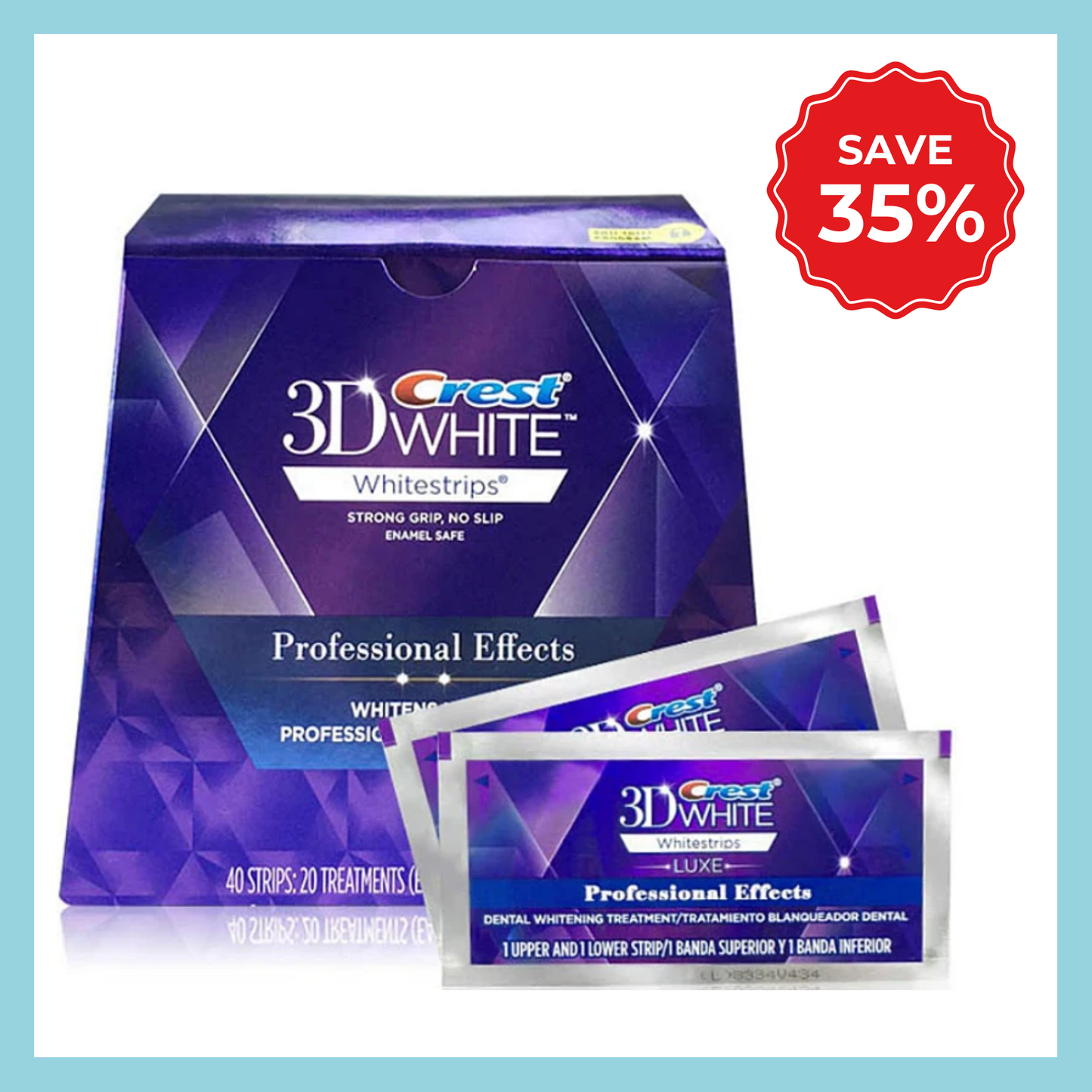 Crest 3D Professional Effects Whitestrips